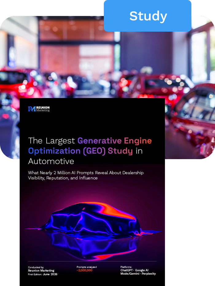 RMWebsite2026 resource graphic The Largest Dealership GEO Study in Automotive